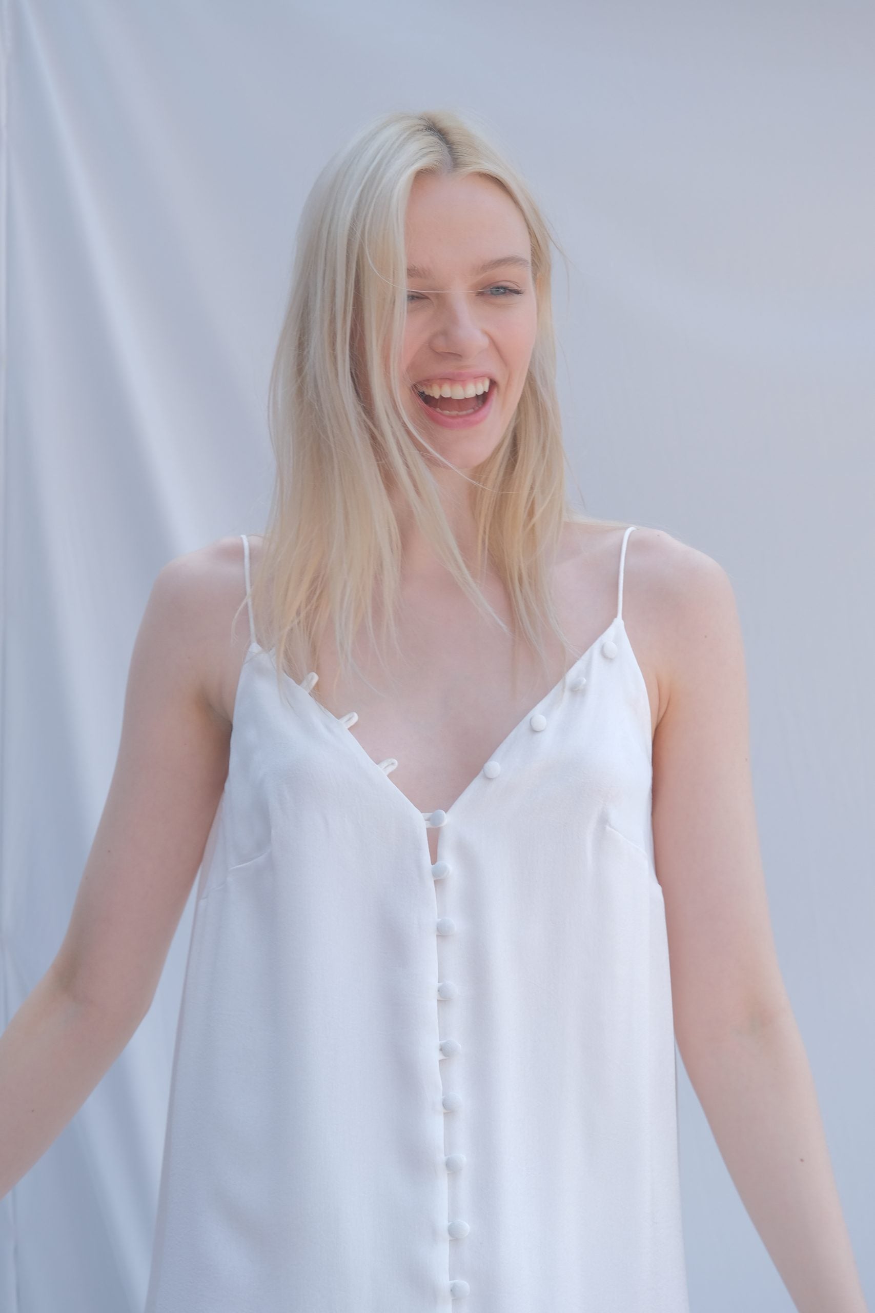 Biham Elbise Beyaz