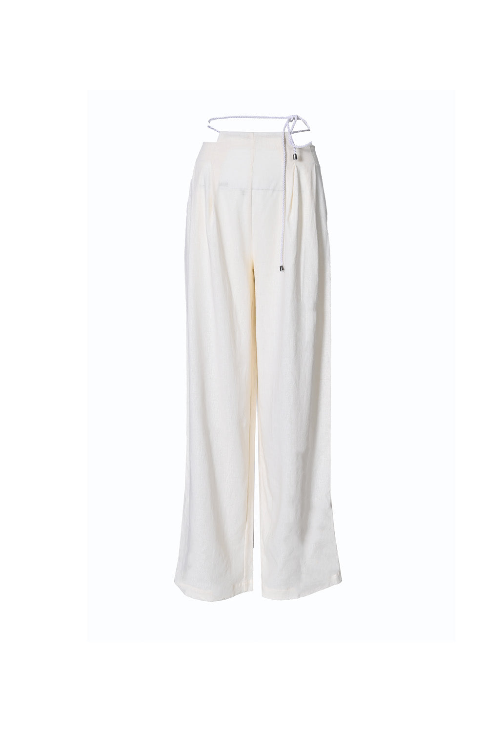 Nomad Keten Pantolon Beyaz