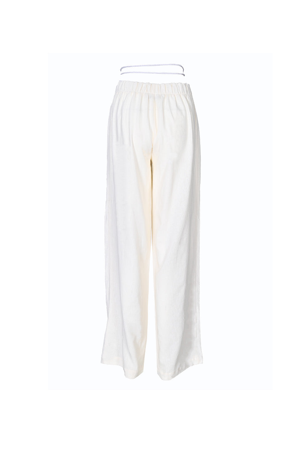 Nomad Keten Pantolon Beyaz